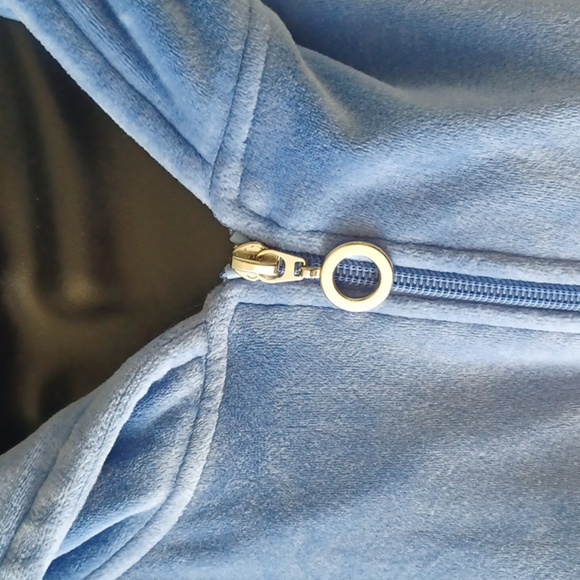 Softies “Snuggle Jumper” Velvet Super Soft 1-Pc Pajama Hood S/M Jogger - Picture 4 of 6